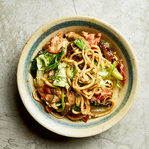 Noodles and Soups | Bacon Yakisoba - Ebi 10 Ph