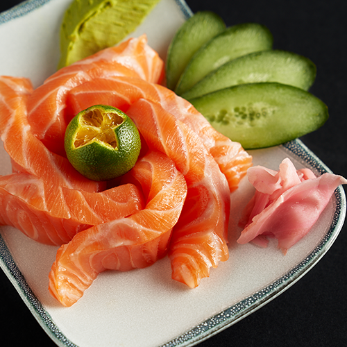 Rolls and Sashimi | Salmon Sashimi - Ebi 10 PH